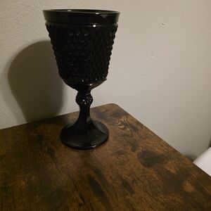 Tiara Indiana Glass Black Diamond Point